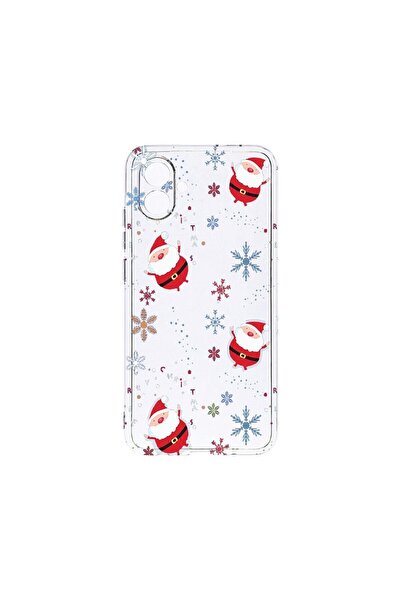 bestcase Διαφανής Θήκη Σιλικόνης 2MM, Συμβατή με Samsung Galaxy A05, Χριστουγ...