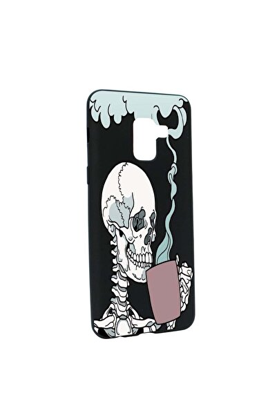 bestcase Husa de protectie Thinking Skull pentru Samsung Galaxy A5 2018, rezi...
