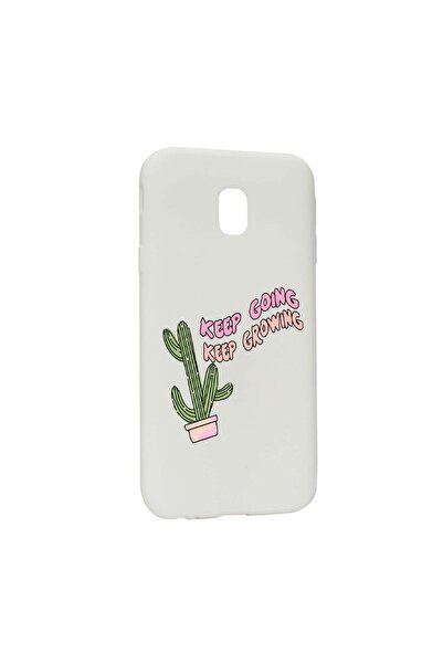 bestcase Husa de protectie cu mesaj Keep Going, pentru Samsung Galaxy J3 2018...