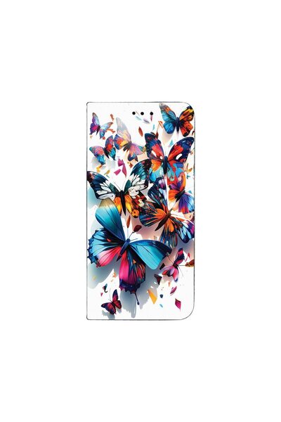 bestcase Θήκη τύπου κάρτας συμβατή με Samsung Galaxy S25 FE, Butterfly, Βάση ...