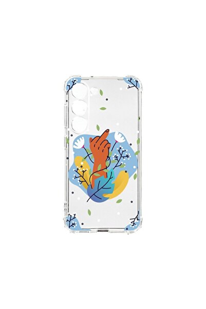 bestcase Αντικραδασμική Θήκη 1.5MM, Συμβατή με Samsung Galaxy S23 FE, Flowers...