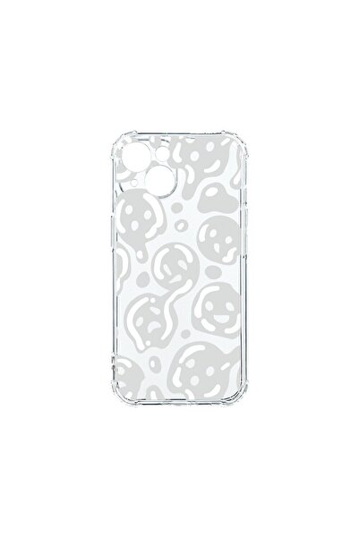 bestcase Husa Anti Shock 1.5MM, Compatibila Cu Apple iPhone 14, Gray Acid Smi...