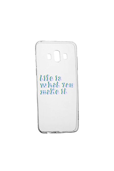 bestcase Προστατευτική θήκη με μήνυμα  "Η ζωή είναι... ", για Samsung Galaxy ...