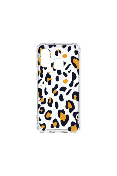 bestcase Αντικραδασμική Θήκη 1.5MM, Συμβατή με Samsung Galaxy A40, Σχέδιο Λεο...