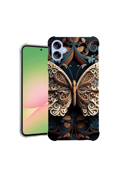 bestcase Συμβατή θήκη για Samsung Galaxy A06 4G, Αντικραδασμική 1.5MM, Πεταλο...