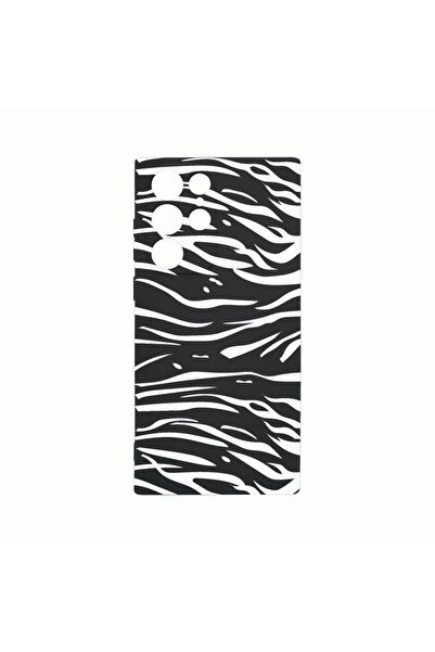 bestcase Θήκη Σιλικόνης, Συμβατή με Samsung Galaxy S22 Ultra, Ζέβρα, Ανθεκτικ...