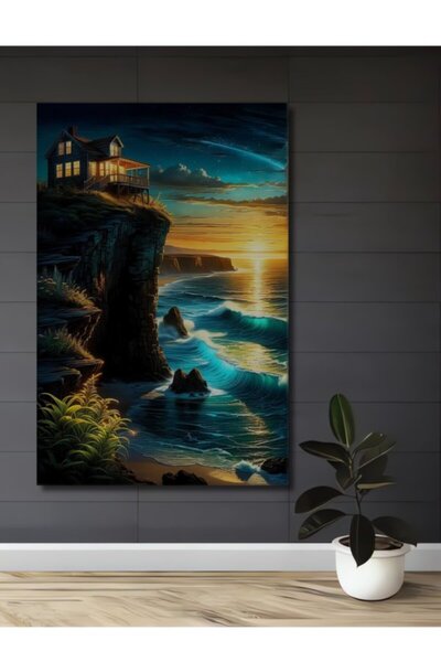 Teona Ahşap Πανέμορφο Ξύλινο Διακοσμητικό Τραπέζι με θέα στο Ηλιοβασίλεμα και...