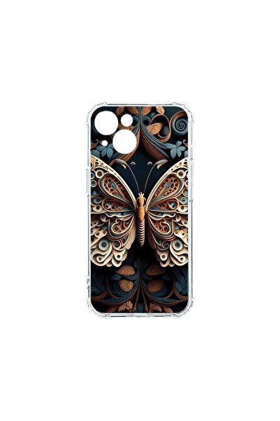 bestcase Husa Αντικραδασμική 1.5MM, συμβατή με Apple iPhone 14, Σχέδιο Πεταλο...