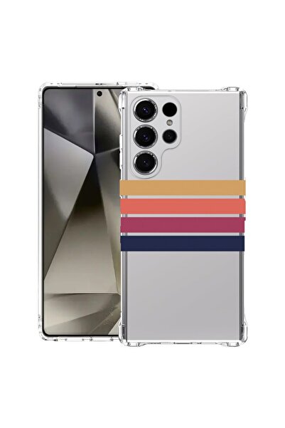 bestcase Θήκη για Samsung Galaxy S25 Ultra, Αντικραδασμική 1.5MM, Ρετρό Γραμμ...