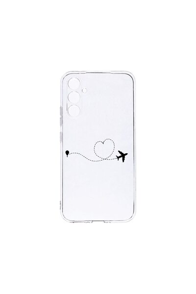 bestcase Θήκη Διαφανής Σιλικόνη 2MM, Συμβατή με Samsung Galaxy S24 FE, Αγαπώ ...
