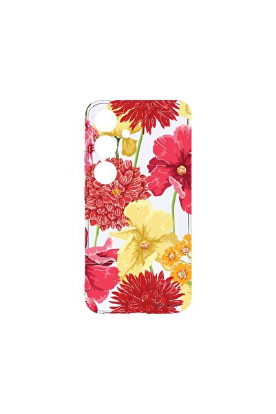 bestcase Θήκη Διαφανής Σιλικόνη 2MM, Συμβατή με Samsung Galaxy A25, Κόκκινα Κ...