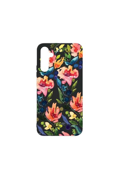 bestcase Θήκη, Συμβατή με Samsung Galaxy A34, Συλλογή Λουλουδιών Παστέλ, Λεπτ...