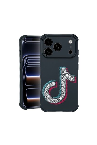 bestcase Husa TPU Pro Shock Compatibila cu Apple iPhone 17 Pro, cu Design Cal...