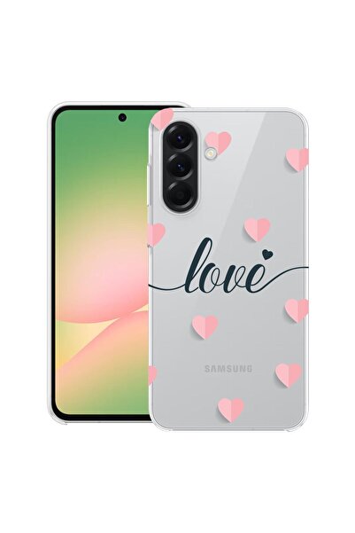 bestcase Θήκη για Samsung Galaxy A17 5G με Σχέδιο Love Flying Hearts, Διαφανή...