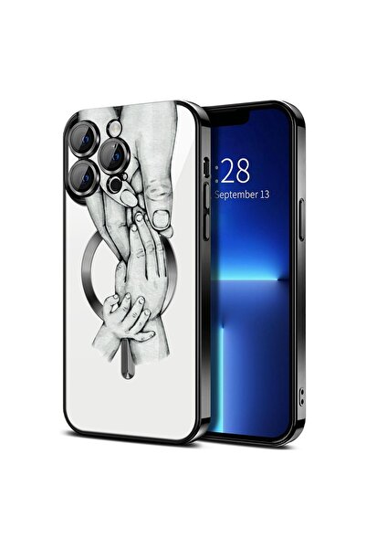 bestcase Πολυτελής Θήκη MagSafe, Συμβατή με Apple iPhone 13 Pro, Οικογενειακή...