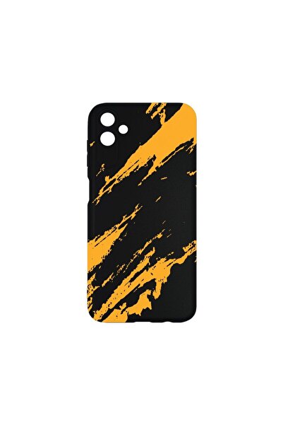 bestcase Λεπτή Θήκη Σιλικόνης 0.8MM, Συμβατή με Samsung Galaxy F14, Χρυσές Ρί...