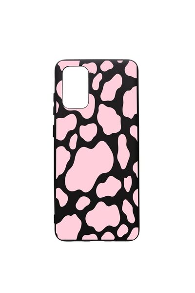 bestcase Θήκη σιλικόνης premium συμβατή με Samsung Galaxy A71, Ροζ Αγελάδα, μ...