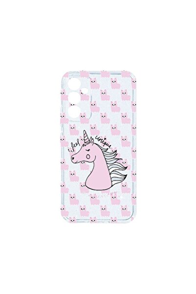 bestcase Θήκη Crystal Glitter 2MM, Συμβατή με Samsung Galaxy A15 5G, Μονόκερο...