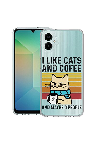 bestcase Θήκη για Samsung Galaxy A05, Αντικραδασμική 1.5MM, Γάτες και Καφές, ...