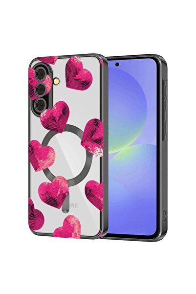 bestcase Πολυτελής Θήκη MagSafe, Συμβατή με Samsung Galaxy S25 Plus, Ρομαντικ...