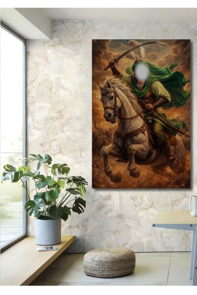 Teona Ahşap Alperen Savaşçı Ξύλινο Διακοσμητικό Τραπέζι με θέμα το Άλογο και ...