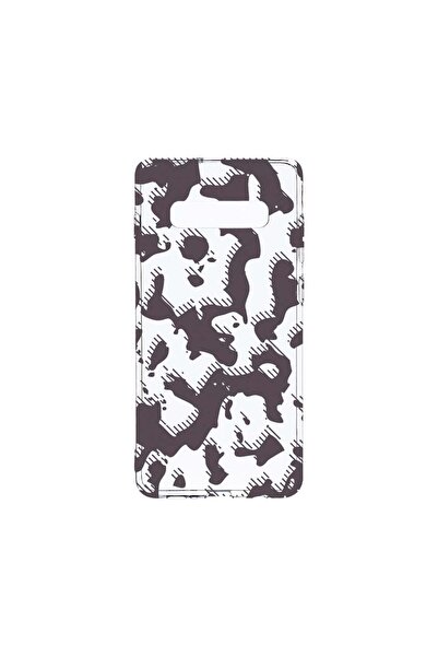 bestcase Διαφανής Θήκη Σιλικόνης 2MM, Συμβατή με Samsung Galaxy S10, Γκρι Καμ...