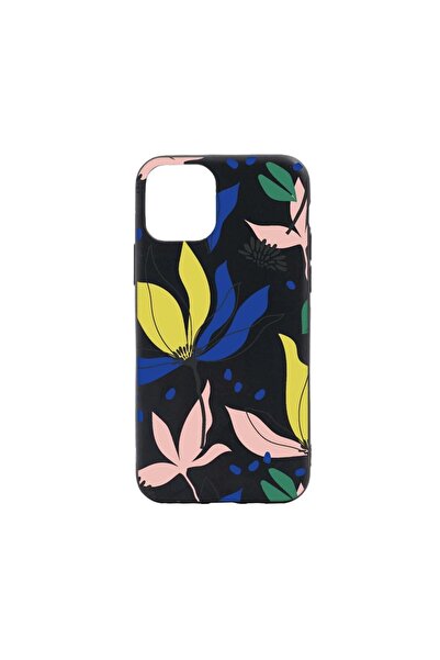 bestcase Θήκη σιλικόνης συμβατή με Apple iPhone 13 Mini, με σχέδιο λουλουδιών...