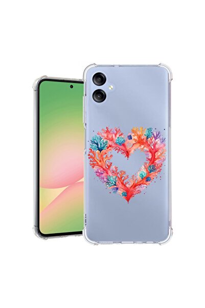 bestcase ¬Æ Husa compatibila Samsung Galaxy A06 4G, Anti Shock 1.5MM, Coral H...