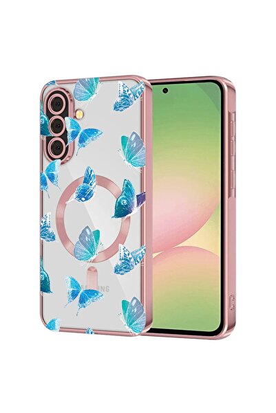 bestcase Πολυτελής Θήκη MagSafe, Συμβατή με Samsung Galaxy S24 FE, Σχέδιο Πετ...