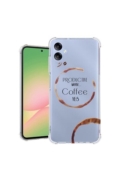 bestcase ¬Æ Husa compatibila Samsung Galaxy A06 4G, Anti Shock 1.5MM, Coffee,...
