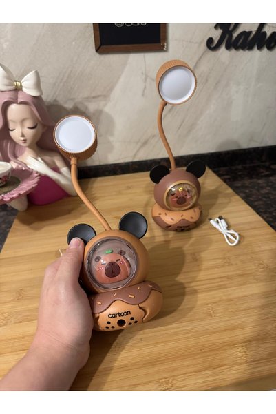 Küçük Mutluluklar AYI MODEL ŞARJLI LED MASA LAMBASI