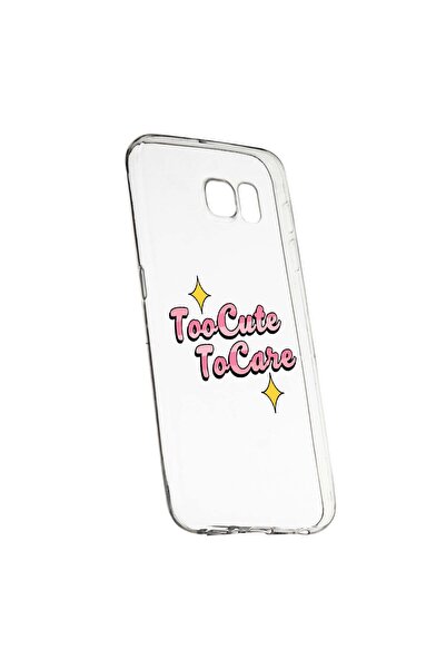 bestcase Προστατευτική θήκη με μήνυμα  "Too Cute ", για Samsung Galaxy S7, αν...