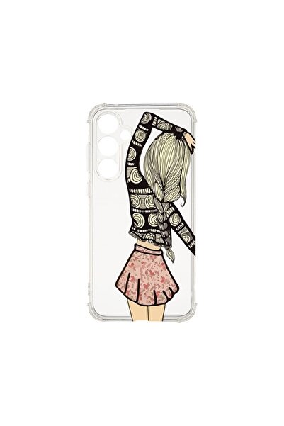 bestcase Husă pentru Samsung Galaxy S24 FE, BestCase® Anti-șoc 1.5MM, Girl Fr...