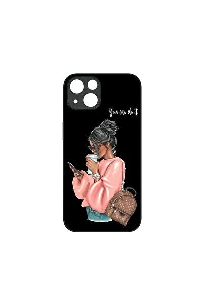 bestcase Husa MaxSafe, Συμβατή με Apple iPhone 15 Plus, Σχέδιο Κορίτσι που κά...