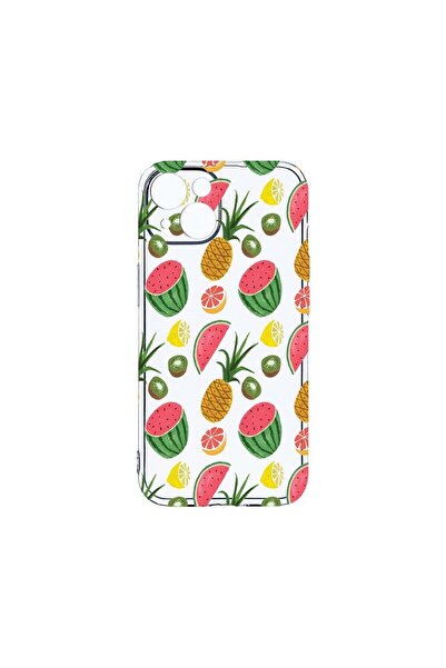 bestcase Διαφανής Θήκη Σιλικόνης 2MM, Συμβατή με Apple iPhone 14 Plus, Ανανάς...