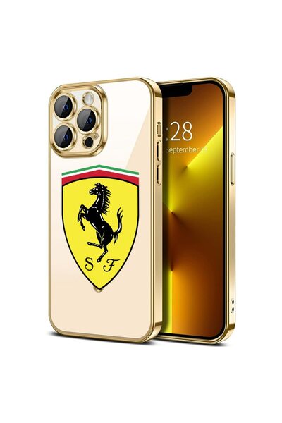 bestcase Πολυτελής Θήκη MagSafe, Συμβατή με Apple iPhone 13 Pro, Ferrari, Εξα...