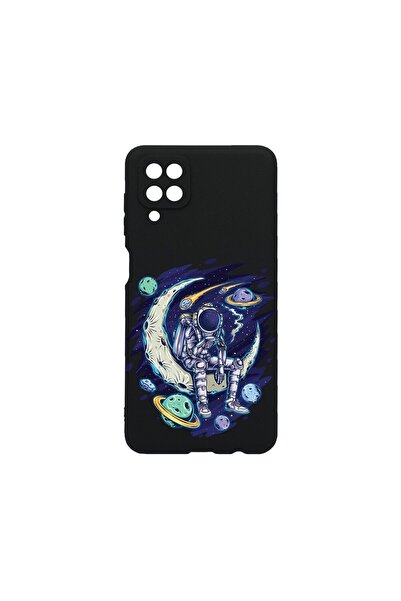 bestcase Λεπτή Θήκη Σιλικόνης 0.8MM, Συμβατή με Samsung Galaxy M12, Αστροναύτ...