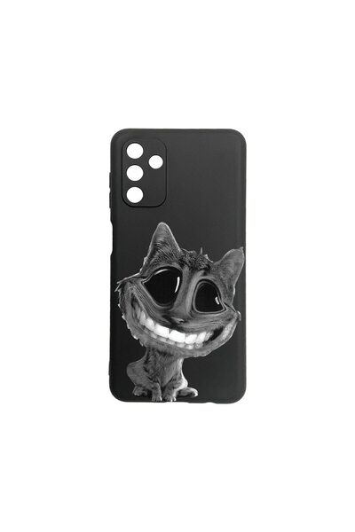 bestcase Λεπτή Θήκη Σιλικόνης 0.8MM, Συμβατή με Samsung Galaxy A25, Crazy Cat...