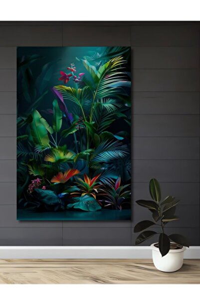 Teona Ahşap Ξύλινο διακοσμητικό τραπέζι με εμφάνιση ελαιογραφίας εμπνευσμένη ...