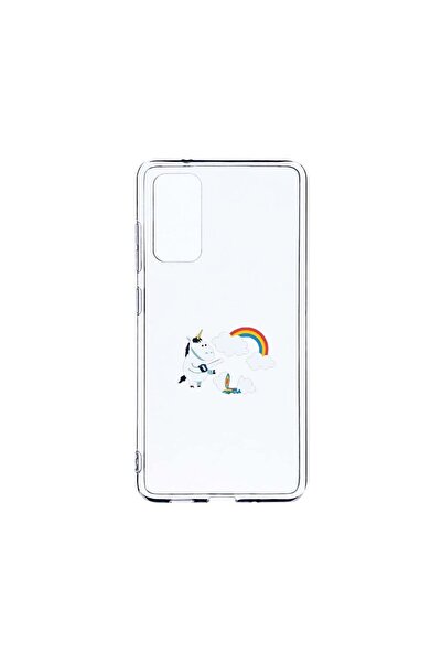 bestcase Διαφανής Θήκη Σιλικόνης 2MM, Συμβατή με Samsung Galaxy S20, Μονόκερο...