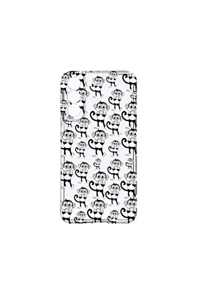 bestcase Διαφανής Θήκη Σιλικόνης 2MM, Συμβατή με Samsung Galaxy S21 FE, Monke...