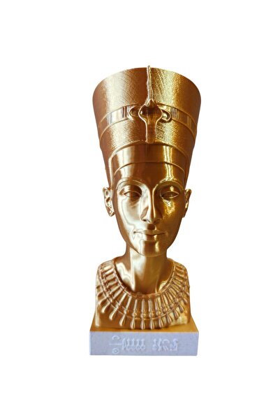 OEM Bust 3d Nefertiti,Egipt,bicolor