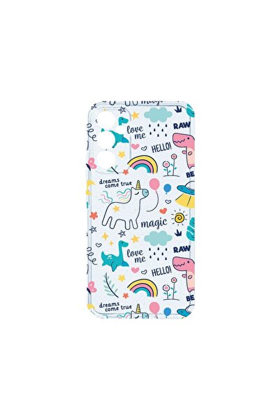 bestcase Θήκη Crystal Glitter 2MM, Συμβατή με Samsung Galaxy A15 5G, Μονόκερο...