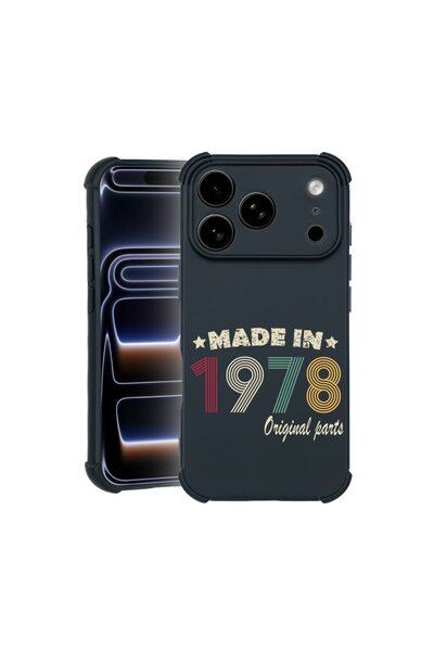 bestcase Husa TPU Pro Shock Compatibila cu Apple iPhone 17 Pro, cu Design Ori...