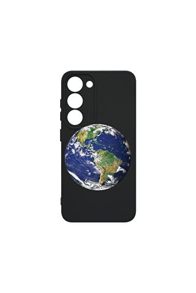 bestcase Θήκη Υγρής Σιλικόνης Premium, Συμβατή με Samsung Galaxy S23, Earth, ...
