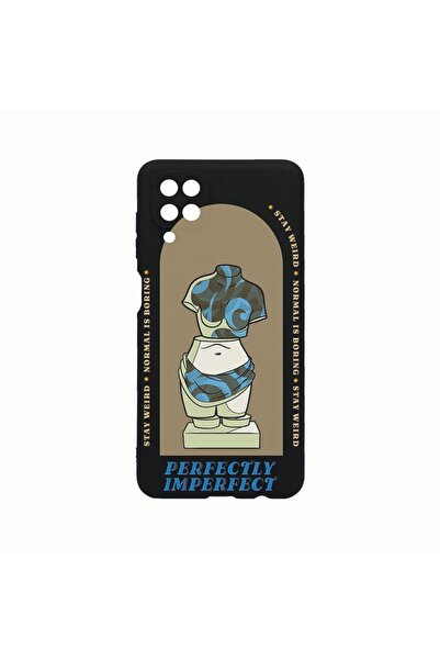 bestcase Θήκη Σιλικόνης, Συμβατή με Samsung Galaxy A12, Τέλεια Ανεπάρκης, Ανθ...