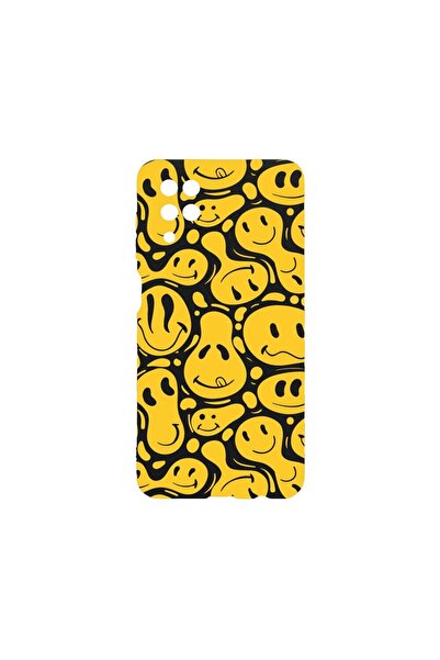 bestcase Λεπτή Θήκη Σιλικόνης 0.8MM, Συμβατή με Samsung Galaxy A12, Acid Smil...