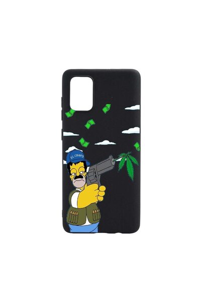 bestcase Θήκη Σιλικόνης Narcos Simpson, Συμβατή με το ταινιογραφικό τηλεοπτικ...