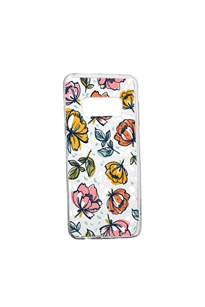 bestcase Θήκη Σιλικόνης Συμβατή με Samsung Galaxy Note 9, Λουλούδια - Παστέλ ...