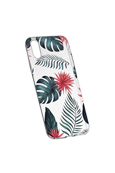 bestcase Husa de protectie, Flori tropicale, pentru Apple iPhone XR, rezisten...